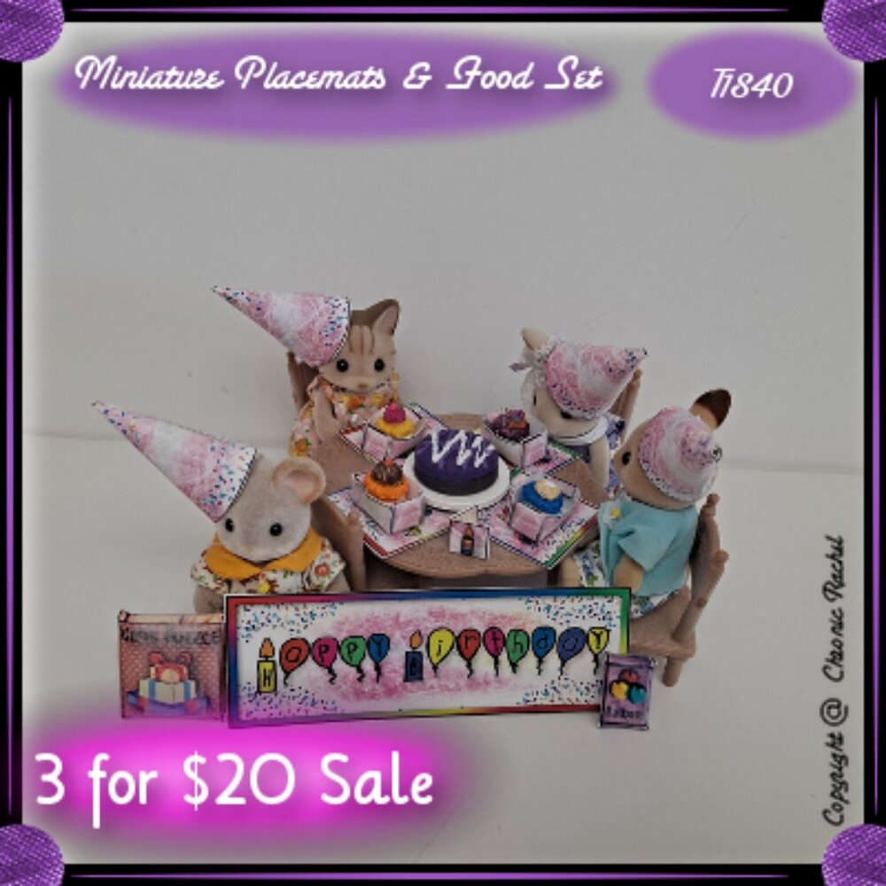 Zigzag Birthday Cakes & Glued-Together Desserts